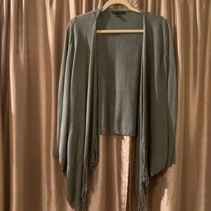 Banana Republic Fringe Cardigan